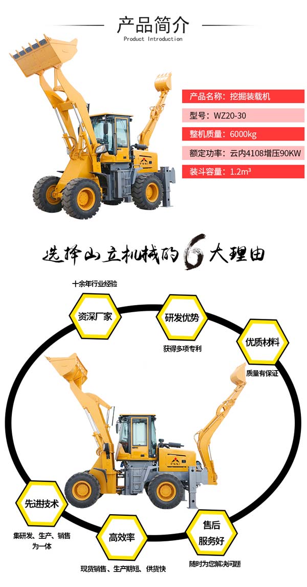 WZ20-30挖掘裝載機(jī)